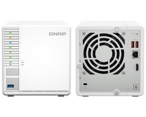 QNAP TS-364-4G High-performance 3-Bay RAID 5 2.5GbE NAS