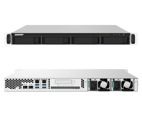 QNAP TS-432PXU-RP-2G 4-Bay Alpine AL-324 Quad-Core 1.7GHz 1U Rackmount NAS with Redundant Power Supply