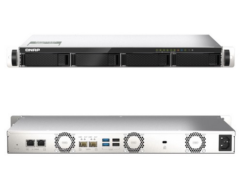 QNAP TS-435XeU-4G 4-Bay Short depth Rackmount 4-Bay NAS