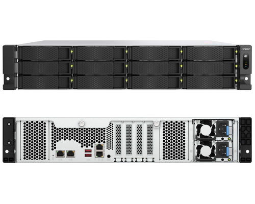 QNAP TS-h1277AXU-RP-R7-32G 12-Bay AMD Ryzen 7 Processor / ZFS-based Rackmount NAS