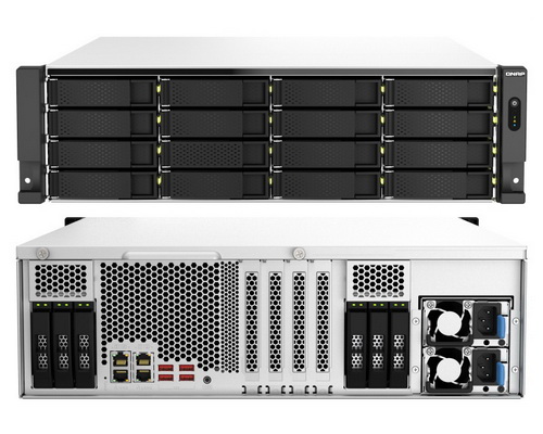 QNAP TS-h2287XU-RP-E2378-64G 22-Bay ZFS-based NAS with Intel Xeon E-2378 Processor