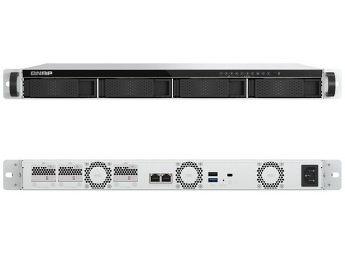 QNAP TS-h765eU-8G Compact 1U Short-Depth Rackmount NAS