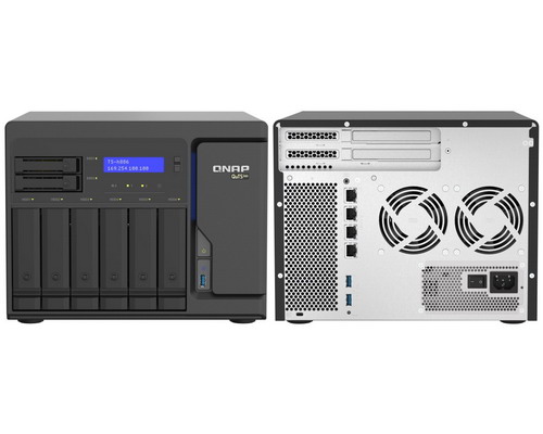 QNAP TS-h886-D1602-8G 8-Bay Intel Xeon D-1602 processor / ZFS-based NAS