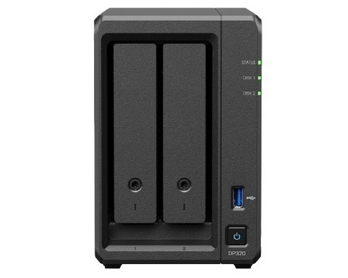 [DP320] Synology 2-Bay entry-level ActiveProtect Appliance - Suggested Backup 5TB