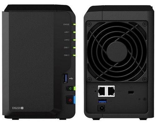 Synology DiskStation DS220+ 2-Bay Compact NAS