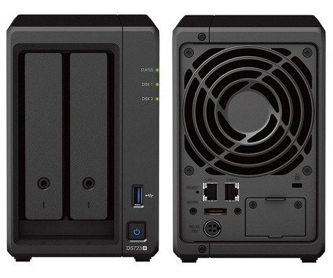 Synology DiskStation DS723+ 2-Bay NAS (Up to 7)