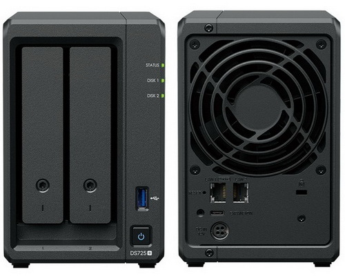 Synology DiskStation DS725+ 2-Bay NAS (Up to 7)