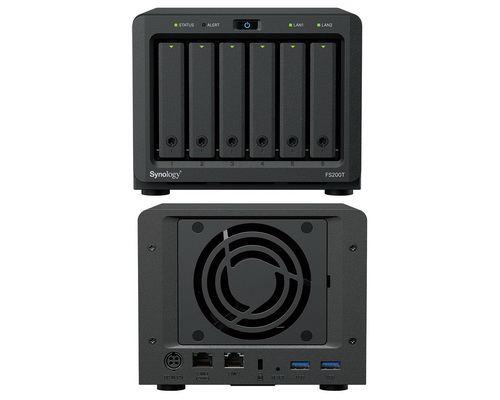 Synology FlashStation FS200T 6-Bay All-Flash Desktop NAS