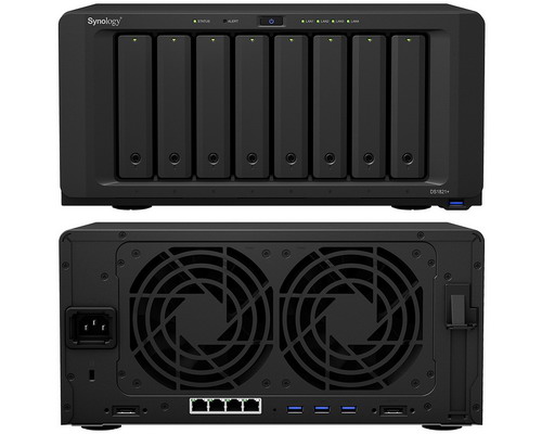 Synology DiskStation DS1821+ 8-Bay AMD Ryzen V1500B Quad Core NAS