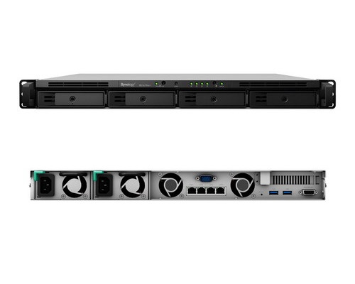 Synology RackStation RS1619xs+ 4-Bay Intel Xeon 1U Rackmount NAS