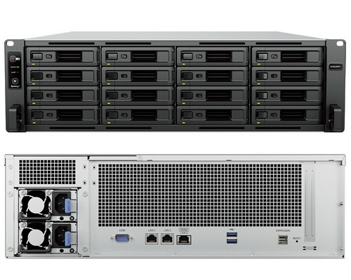 Synology RackStation RS2825RP+ 16-Bay Rackmount NAS with redundant power supply