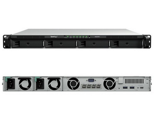 Synology RackStation RS826RP+ 4-Bay Rackmount NAS with Redundant power