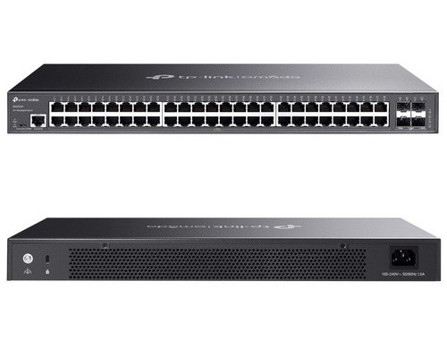 TP-Link SG3452X Omada 48-Port Gigabit L2+ Managed Switch with 4 10GE SFP+ Slots