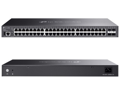 TP-Link SG5452X Omada 48-Port Gigabit Stackable Lite L3 Managed Switch with 4× 10G Slots