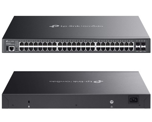 TP-Link SG5452XMPP Omada 48-Port Gigabit Stackable Lite L3 Managed PoE++ Switch with 4× 10G Slots
