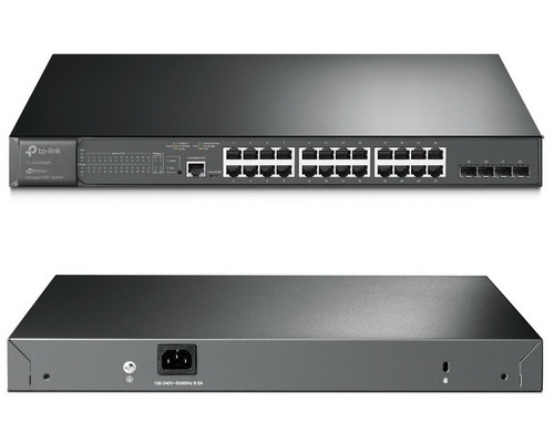 TP-Link TL-SG3428MP JetStream 28-Port Gigabit L2 Managed Switch with 24-Port PoE+ / 4 SFP Slots