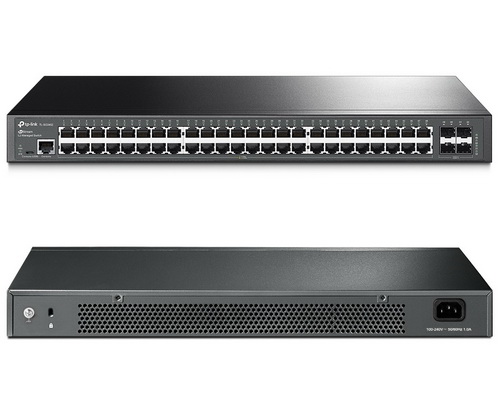 TP-Link TL-SG3452 JetStream 48-Port Gigabit L2 Managed Switch with 4 SFP Slots