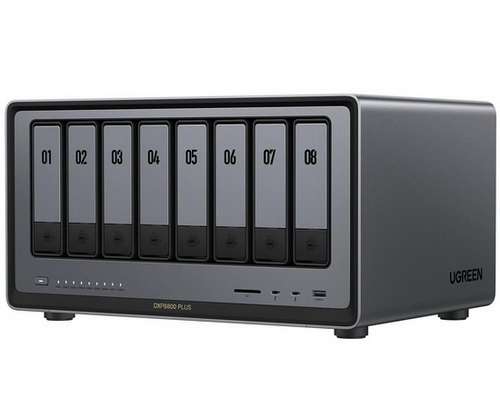 UGREEN NASync DXP8800 Plus / Intel i5 1235u 10-Core, 2x 10GbE