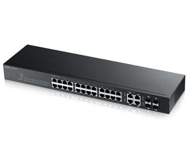 ZyXEL GS1920-24 Gigabit Smart Managed Switch 24-Port 10/100/1000Mbps + 4 Gigabit Combo Ports