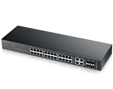 ZyXEL GS2210-24 Gigabit L2 Switch 24-Port 10/100/1000Mbps + 4 GbE Combo Ports