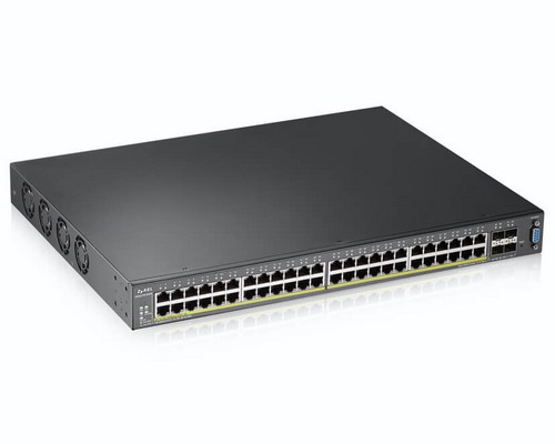 ZyXEL XGS2210-52HP Gigabit L2 PoE Switch 48-port GbE + 4-Port 10GbE Combo