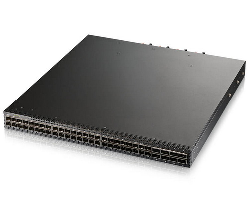 [CX4800-56F] Zyxel 48-port 10G/25G L3 Aggregation Fiber Switch with 8 100G Uplinks