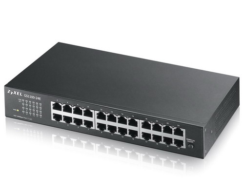 [GS1100-24E] Zyxel 24-port GbE Unmanaged Switch