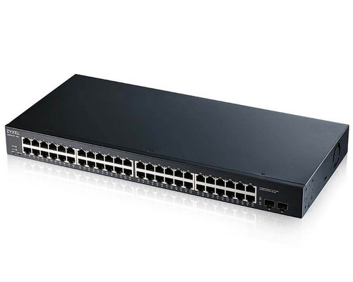 [GS1900-48] ZyXEL 48-port GbE Smart Managed Switch with GbE Uplink