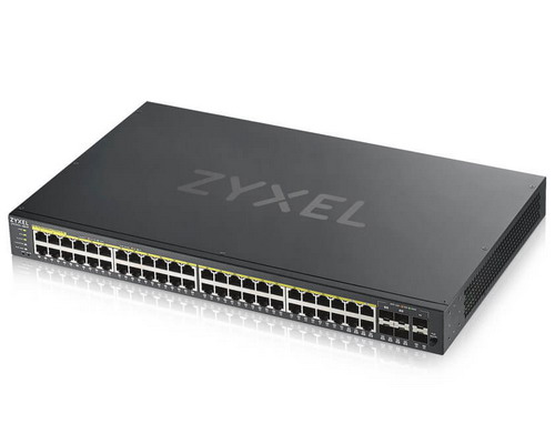 [GS1920-48HPv2] Zyxel 48-port GbE Smart Managed PoE Switch