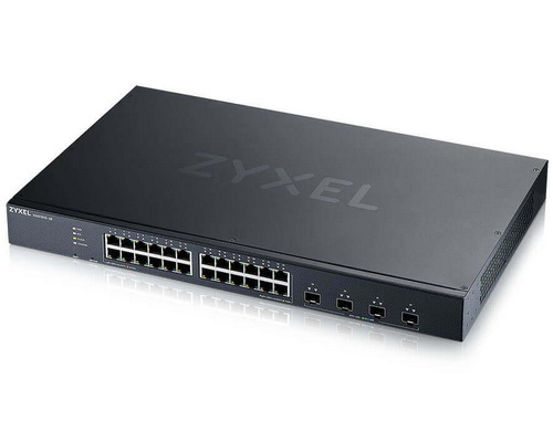 [XGS1935-28] Zyxel 24-port GbE Lite-L3 Smart Managed Switch with 4 10G Uplink