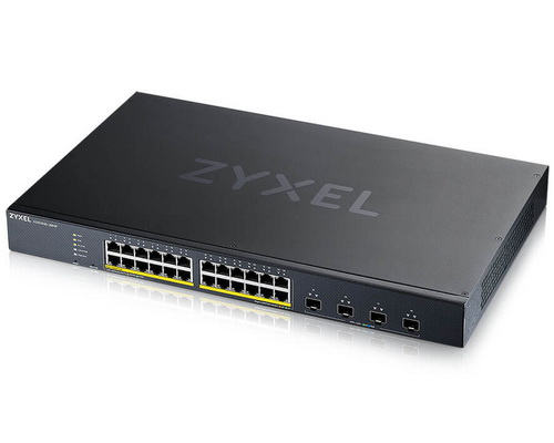 [XGS1935-28HP] Zyxel 24-port GbE PoE Lite-L3 Smart Managed Switch with 4 10G Uplink