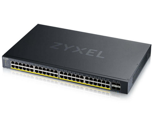 [XGS1935-52HP] Zyxel 48-port GbE PoE Lite-L3 Smart Managed Switch with 4 10G Uplink
