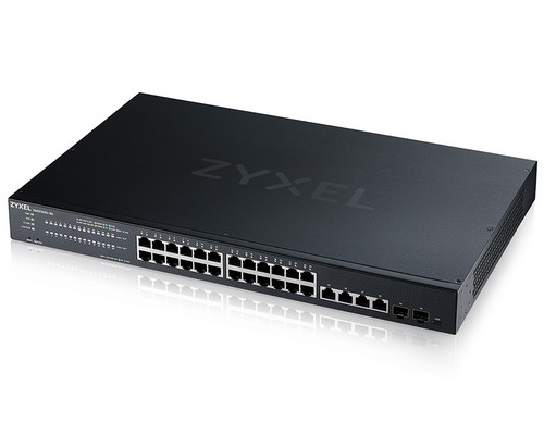 [XMG1930-30] Zyxel 24-Port 2.5G Multi-Gig Lite-L3 Smart Managed Switch with 6 10G Uplink