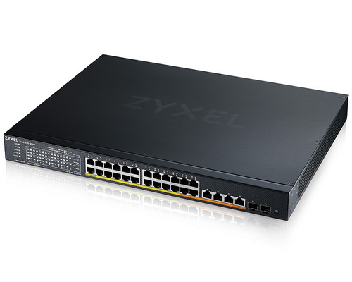 [XMG1930-30HP] Zyxel 24-port 2.5G Multi-Gig Lite-L3 Smart Managed Switch with 6 10G Uplinks
